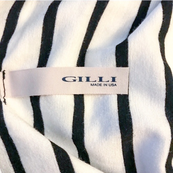 🆕LAST1️⃣Lg•Gilli•Black & White Jumpsuit with Belt - Picture 4 of 6